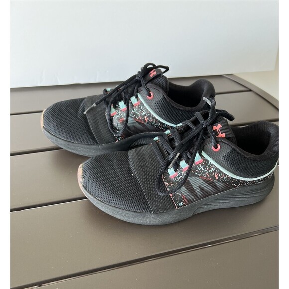 Under Armour Shoes Women 7 Charged Breathe Bliss Low Top Lace Up Run Gym Sneaker - Picture 6 of 9